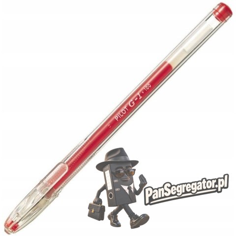 Pióro żelowe PILOT G1 czerwony PIBLG1-5R