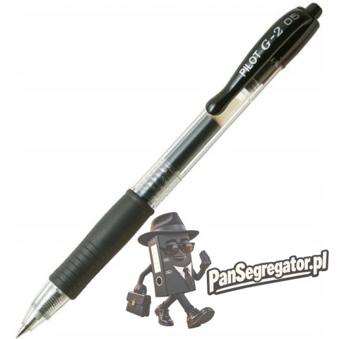 Pióro żelowe PILOT G2 czarny PIBLG2-5B