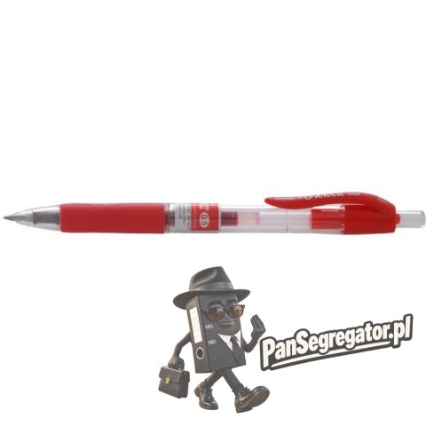 Pióro żelowe automatyczne DONG-A U-KNOCK czerwone TT5030