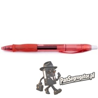 Pióro żelowe automatyczne Gelocity Gel czerwone 526777 BIC