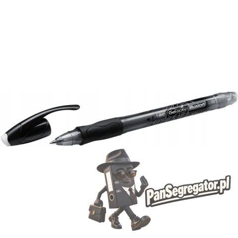 Pióro żelowe ścieralne GELOCITY ILLUSION czarny BCL 943441 BIC