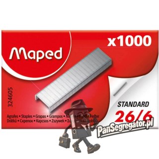 Zszywki 26/6 1000szt. MAPED 324605