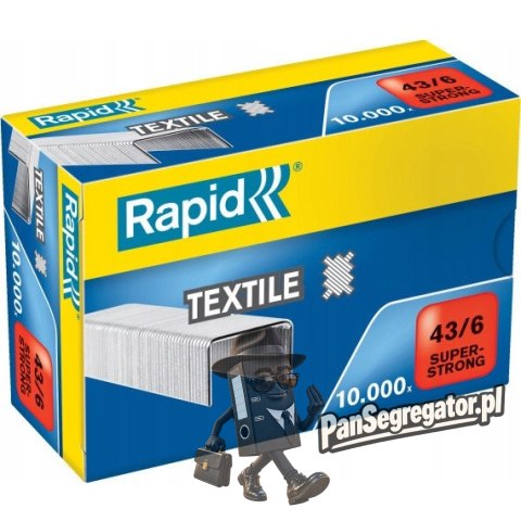 Zszywki 43/6 Super Strong (10000szt) 24872200 RAPID