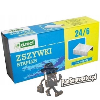 Zszywki D.RECT 24/6 (1000) 360021 LEVIATAN