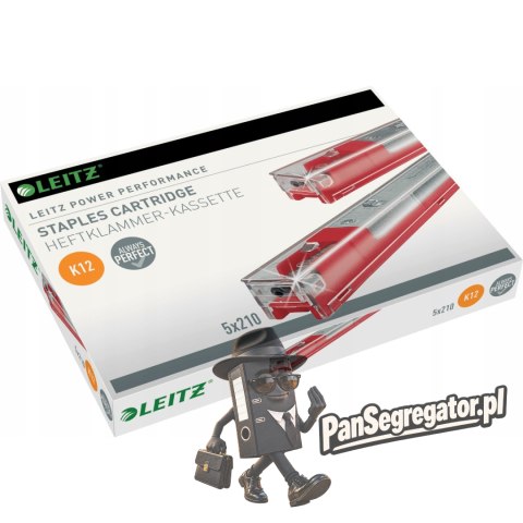 Zszywki K12 do zszywacza kasetowego 5551 i 5550 26/12 LEITZ 55940000