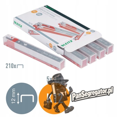 Zszywki K12 do zszywacza kasetowego 5551 i 5550 26/12 LEITZ 55940000