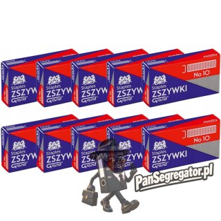 Zszywki nr 10 GRAND 10 paczek x 1000sztuk 110-1389