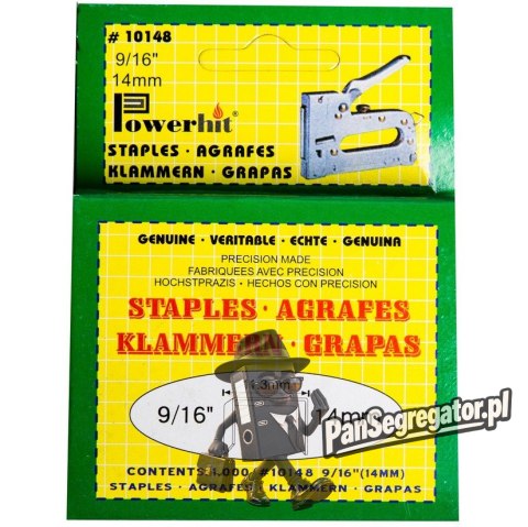 Zszywki tapicerskie 14mm 9/16" 207024 Leviatan