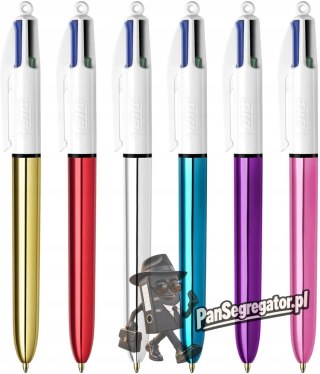 Długopis 4 COLOURS mix SHINE (12szt.) 964775 BIC