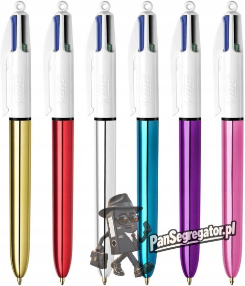 Długopis 4 COLOURS mix SHINE (12szt.) 964775 BIC