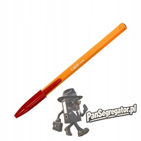 Długopis BIC ORANGE 0.7mm czerwony 8099241