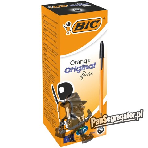 Długopis BIC ORANGE 0.8mm czarny ( 20szt.) 8099231
