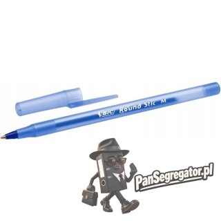 Długopis BIC ROUND STIC CLASSIC niebieski ekonomiczny do codziennego użytku 921403