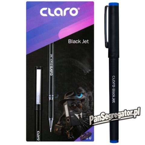 Długopis CLARO BLACK JET 1,0mm niebieski