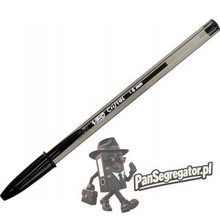 Długopis CRISTAL LARGE czarny 1.6mm 880648 BIC