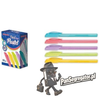 Długopis FLEXI Trio Pastel niebieski TT7893 TADEO