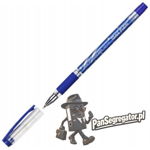 Długopis FLEXI niebieski 0.5mm TO-076 TOMA