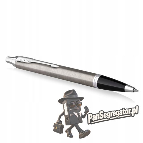 Długopis IM ESSENTIAL STAINLESS STEEL CT niebieski 2143631 PARKER