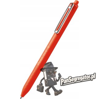 Długopis IZEE 0.7 czerwony BX467B PENTEL z tuszem low viscosity
