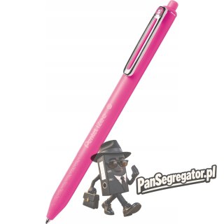 Długopis IZEE 0.7 różowy BX467-P PENTEL z tuszem low viscosity