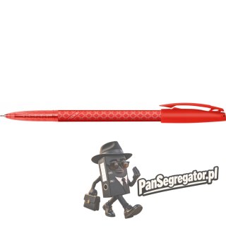 Długopis KROPKA RS 0,7mm czerwony 452-001 RYSTOR