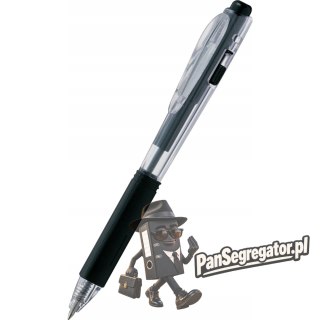 Długopis PENTEL BK437 z gumowym uchwytem automatyczny czarny