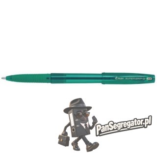 Długopis Pilot Super Grip G ze skuwką XB zielony BPS-GG-XB-G