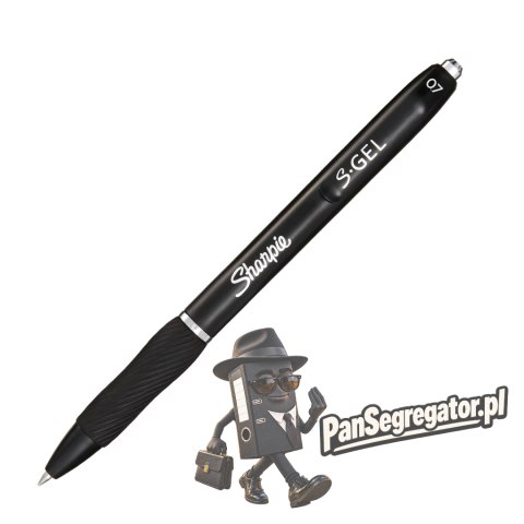 Długopis S-GEL 0,7mm czarny 2136595/2229108 SHARPIE