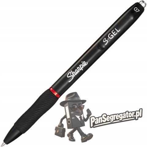 Długopis S-GEL 0,7mm czerwony 2136599 SHARPIE