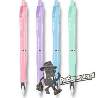 Długopis SORENTO pastelowy 0,7 wkład niebieski TT8307 PENMATE