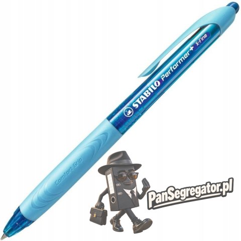 Długopis STABILO Performer+ 0.35mm niebieski 328/3-41