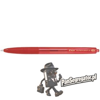Długopis SUPER GRIP G automatyczny XB czerwony PILOT PIBPGG-8R-XB-RR