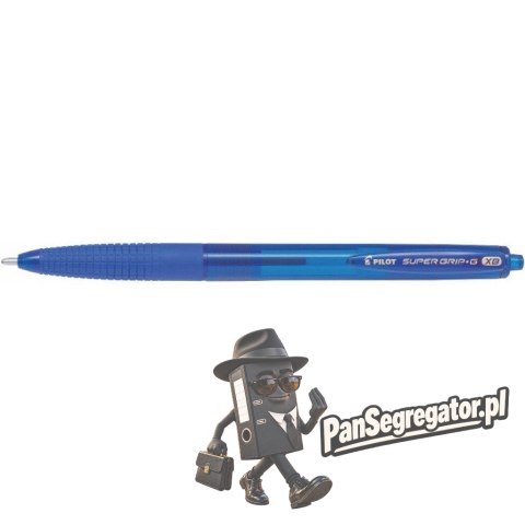 Długopis SUPER GRIP G automatyczny XB niebieski PILOT PIBPGG-8R-XB-LL