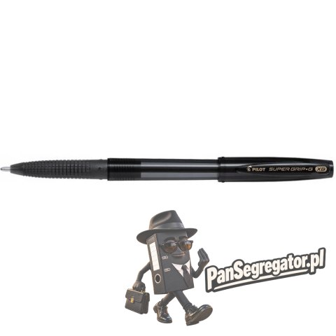 Długopis SUPER GRIP G ze skuwką XB czarny PIBPS-GG-XB-B PILOT