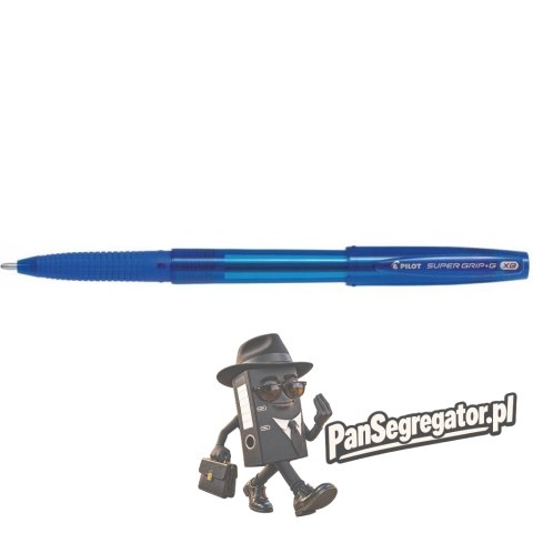 Długopis SUPER GRIP G ze skuwką XB niebieski PIBPS-GG-XB-L PILOT