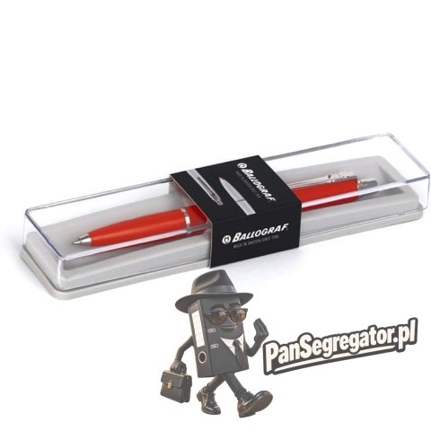 Długopis automatyczny BALLOGRAF EPOCA P czerwony BA-103 26 1 TOMA