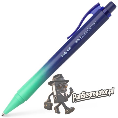 Długopis automatyczny DAILY XB BUZZING BLUE 140681 Faber-Castell