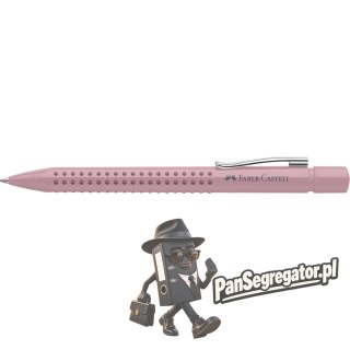 Długopis automatyczny GRIP 2010 różowy (rose shadows) wkład M niebieski 243907 Faber-Castell