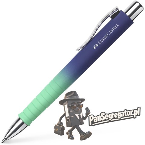 Długopis automatyczny PLY BALL XB BUZZING BLUE 241132 Faber-Castell