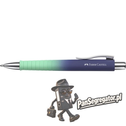 Długopis automatyczny PLY BALL XB BUZZING BLUE 241132 Faber-Castell