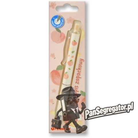 Długopis automatyczny zapachowy BRZOSKWINIA 0,5mm niebieski TT8948 PENMATE