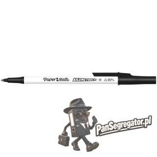 Długopis czarny 1.0mm Paper Mate Kilometrico 2187701