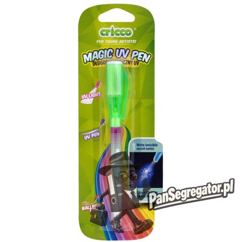Długopis magiczny CRICCO INVISIBLE UV1 na blistrze CR275