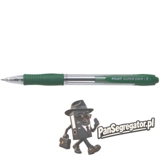 Długopis olejowy PILOT SUPER GRIP zielony PIBPGP-10R-G