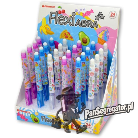 Długopis ścieralny FLEXI ABRA FOOD TT8509 PENMATE