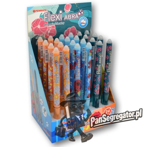 Długopis ścieralny Flexi Abra FLORAL TT8973 Penmate