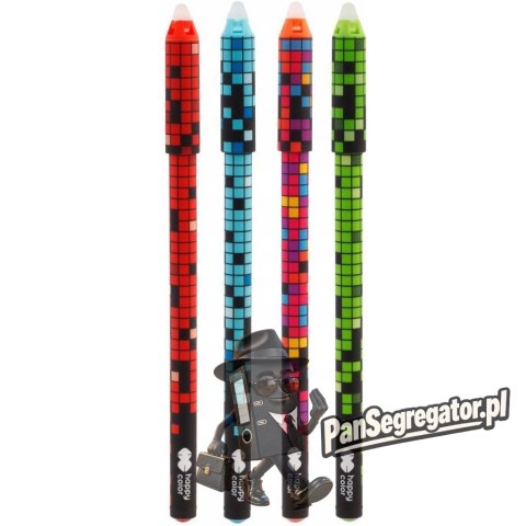 Długopis usuwalny PIXI Blox , 0.5mm, niebieski HA 4120 01PX-3 Happy Color