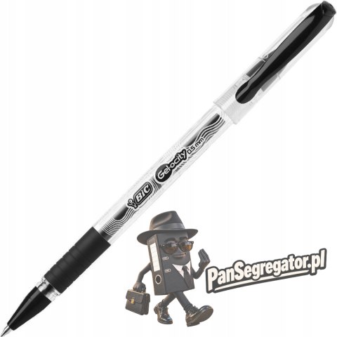 Długopis żelowy GEL-OCITY STIC 0.5mm czarny 1010266 BIC