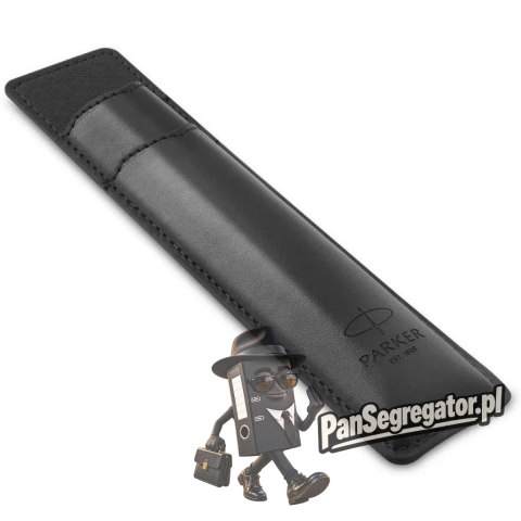 Etui skóropodobne PARKER pojedyncze na pióro lub długopis czarne SLEEVE POUCH 2216947