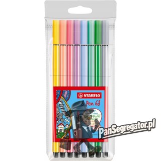 Flamaster PEN 68 PASTEL etui (8szt.) 68/8-01 STABILO